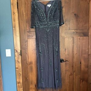 Beautiful Christina Wu Mother of the Bride/Groom dress. Navy blue. Size 12.